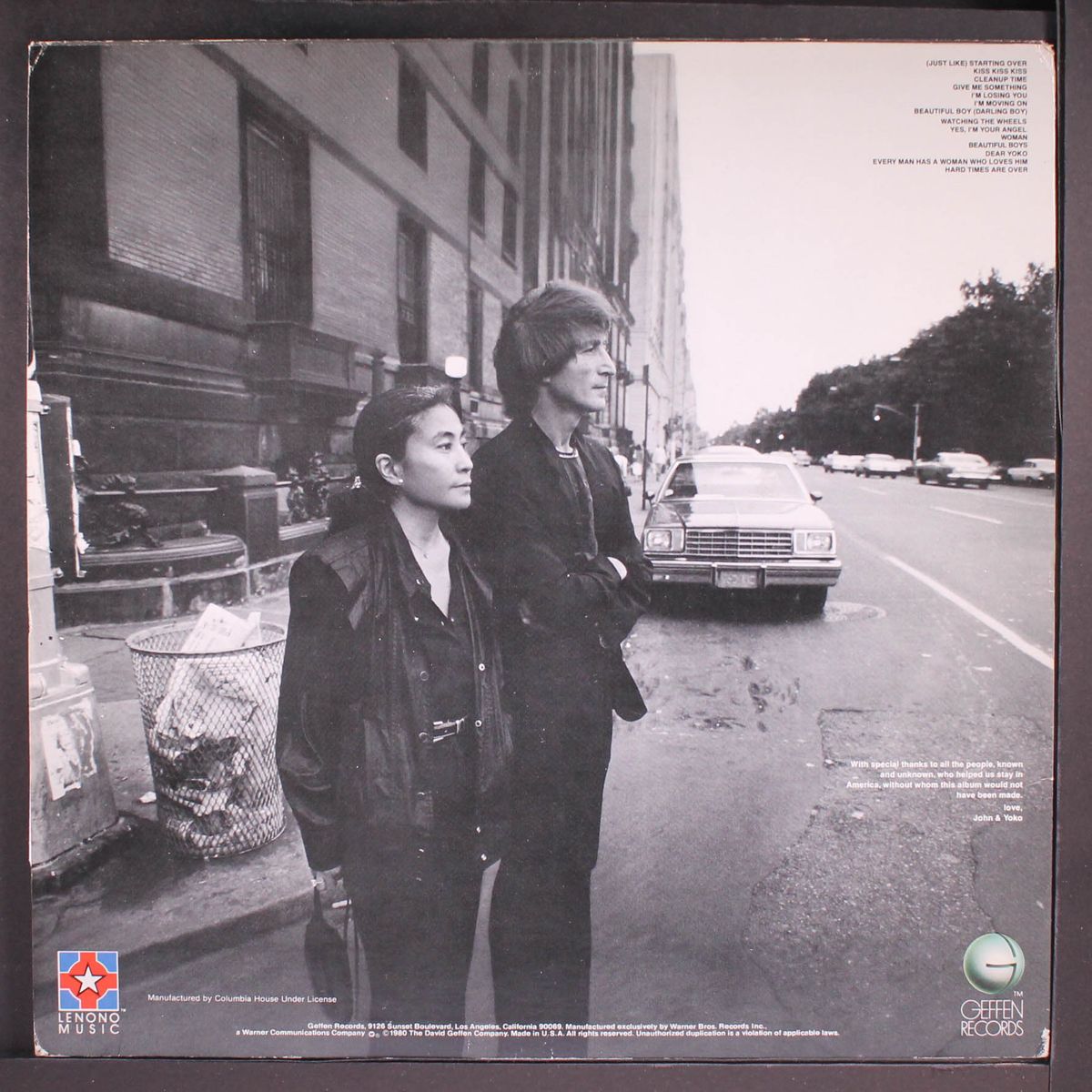 double fantasy by JOHN LENNON & YOKO ONO