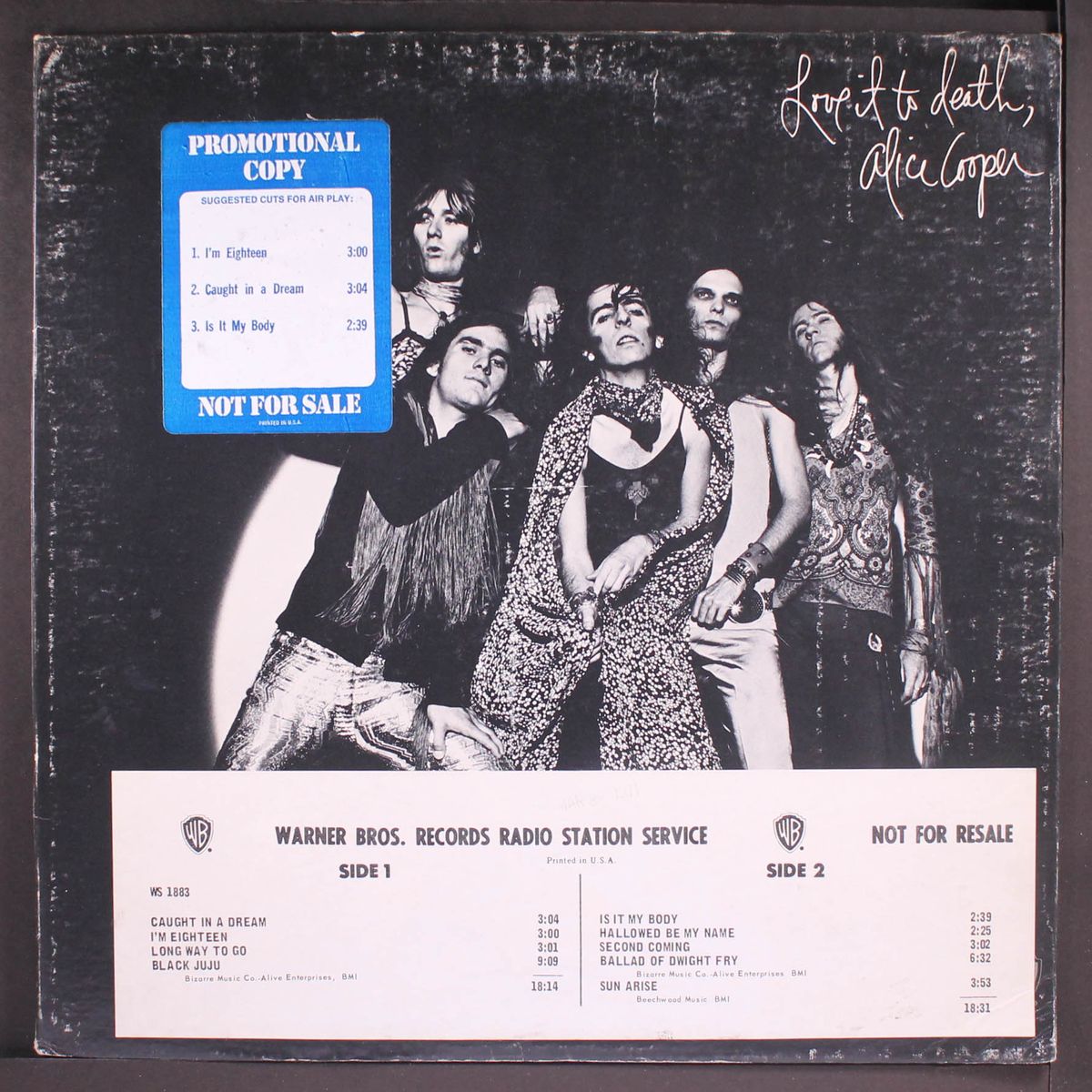 love it to death by ALICE COOPER