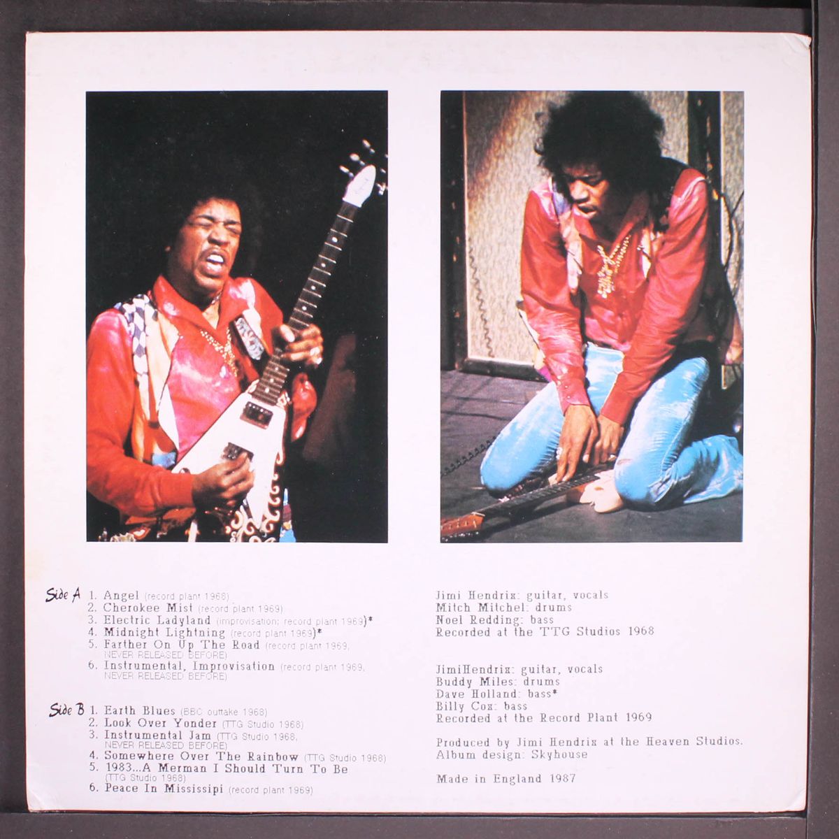 first rays of the rising sun by JIMI HENDRIX