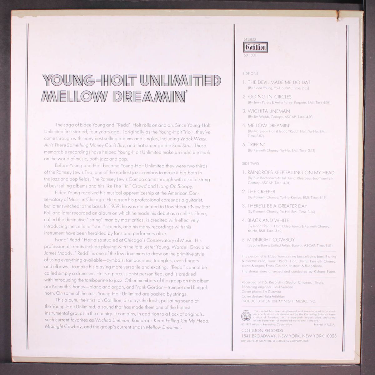 mellow dreamin' by YOUNG-HOLT UNLIMITED