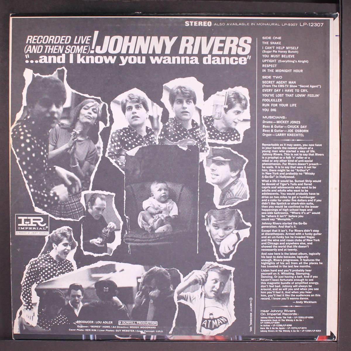 and i know you wanna dance by JOHNNY RIVERS