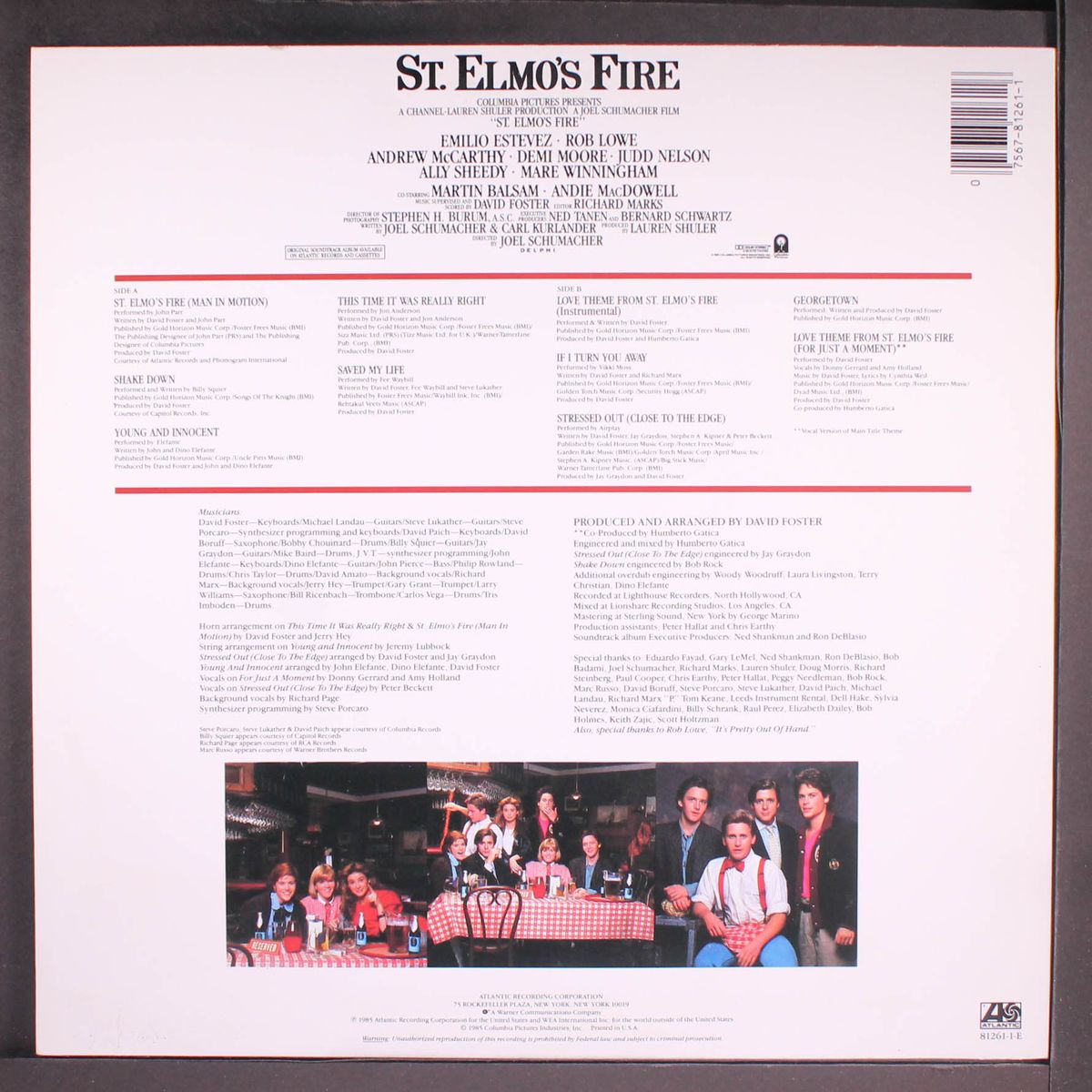 st. elmo's fire by SOUNDTRACK
