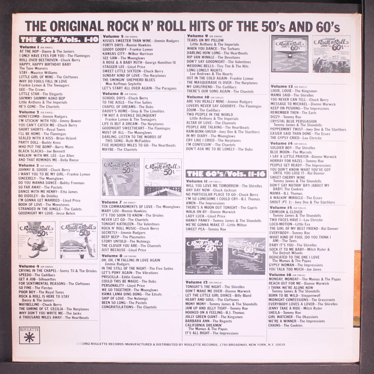 original rock n' roll hits of the 50s, vol. 6 by VARIOUS