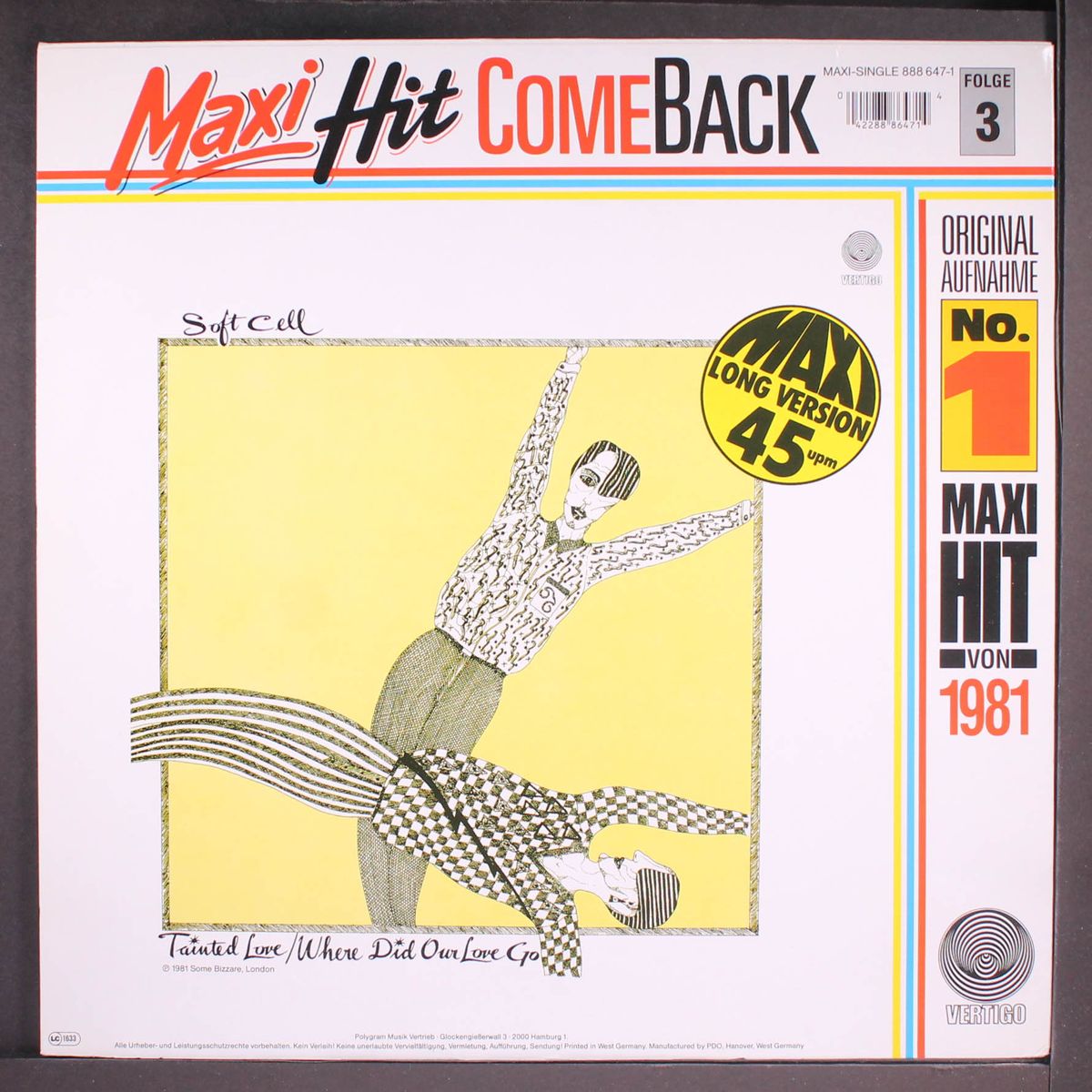 tainted love/where did our love go by SOFT CELL