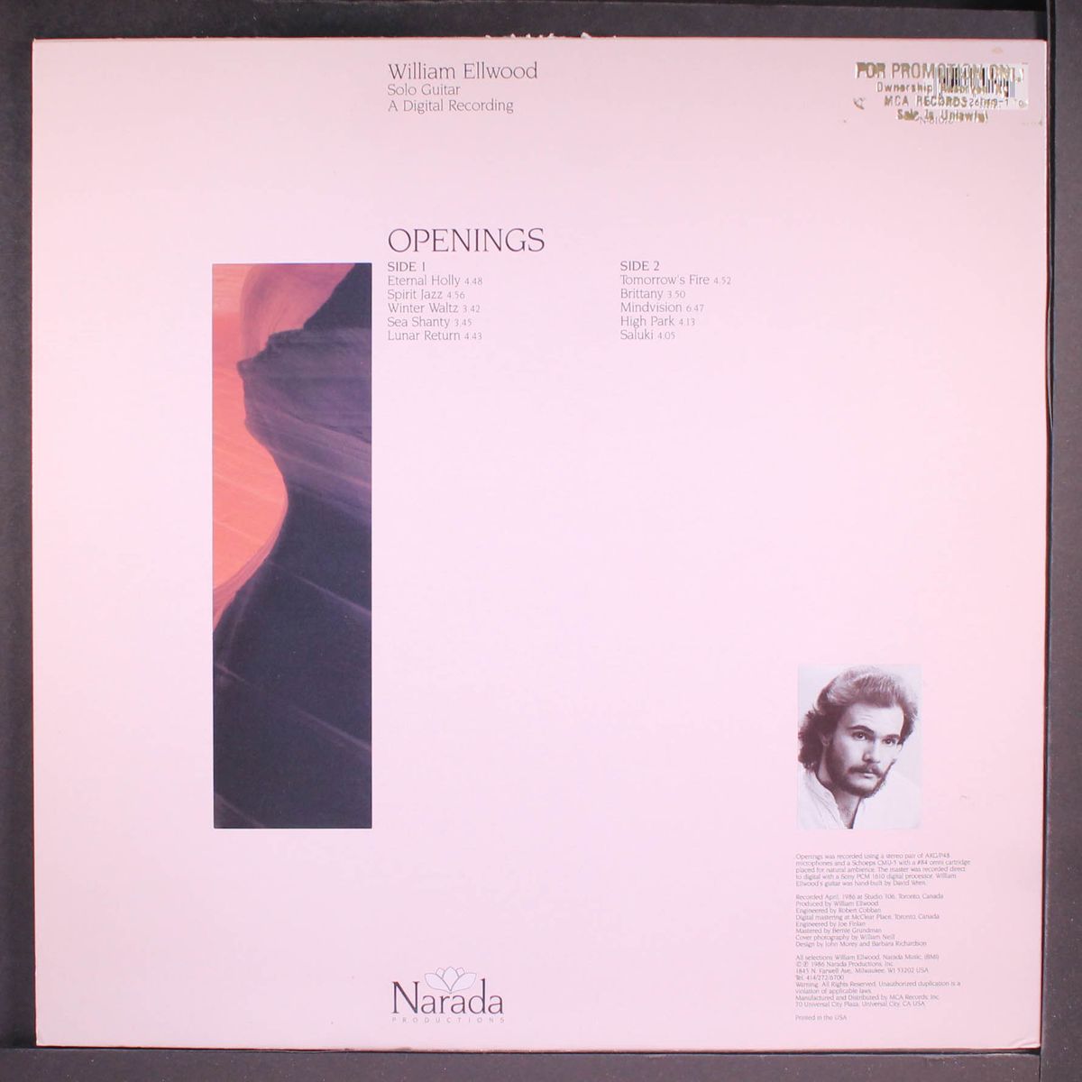 openings by WILLIAM ELLWOOD