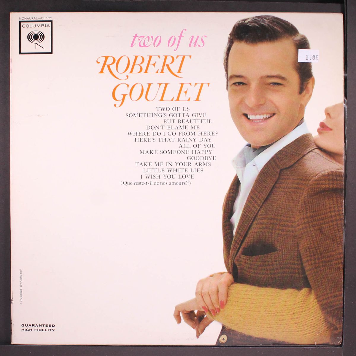 two of us by ROBERT GOULET
