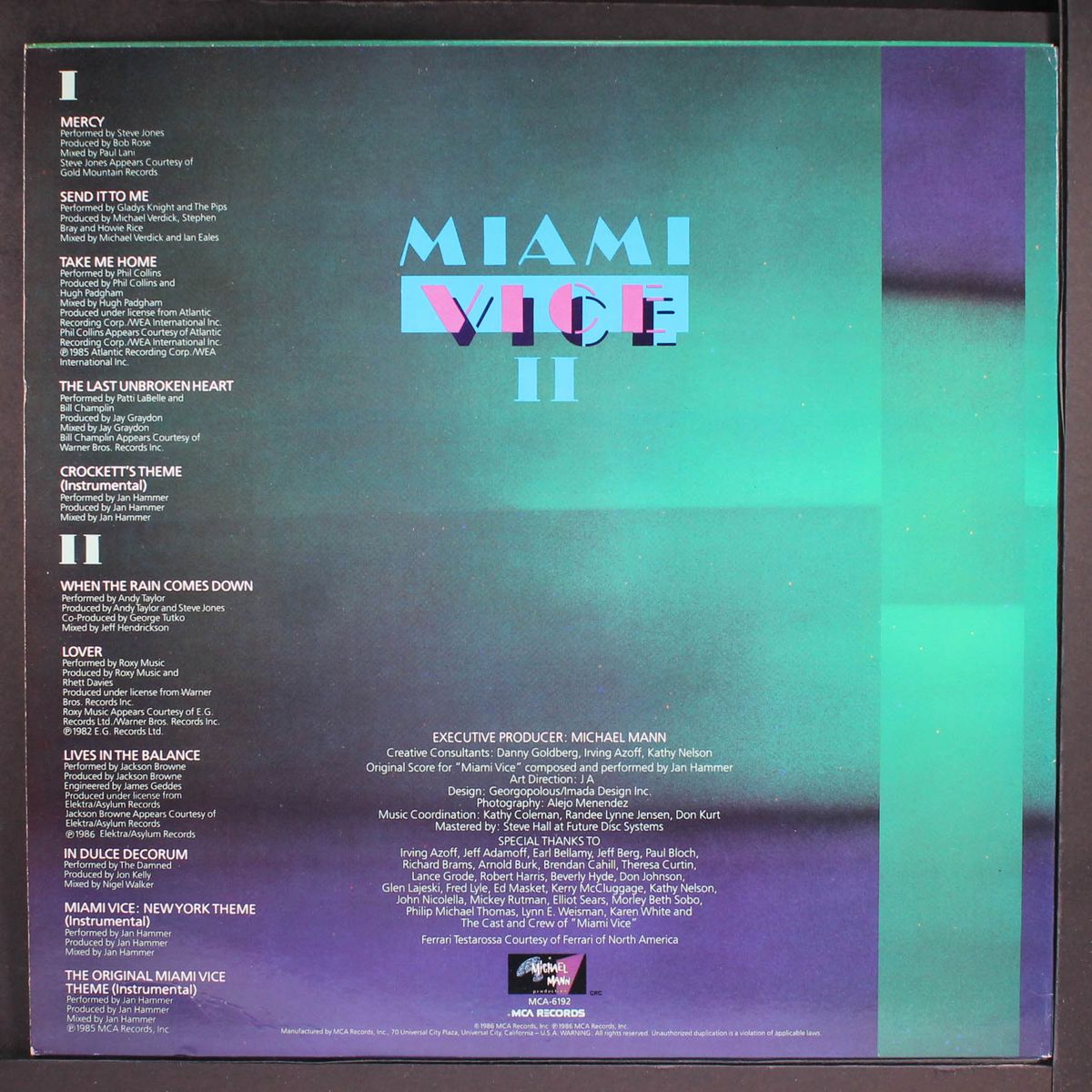 miami vice 2 by SOUNDTRACK