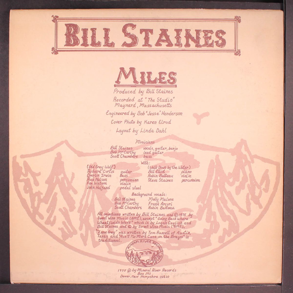 miles by BILL STAINES
