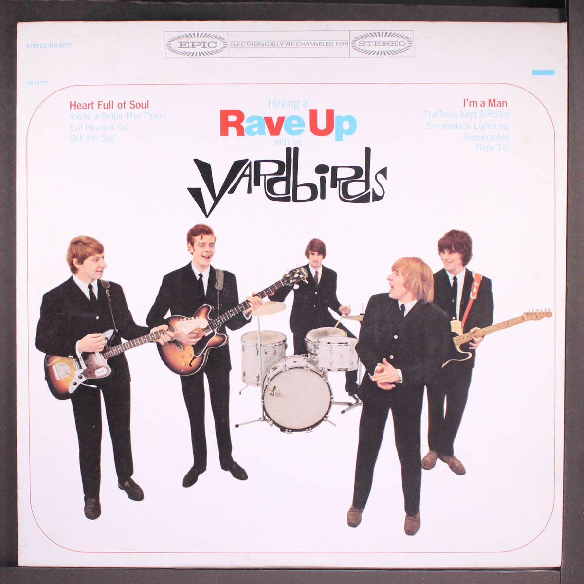 having a rave up with the yardbirds by YARDBIRDS