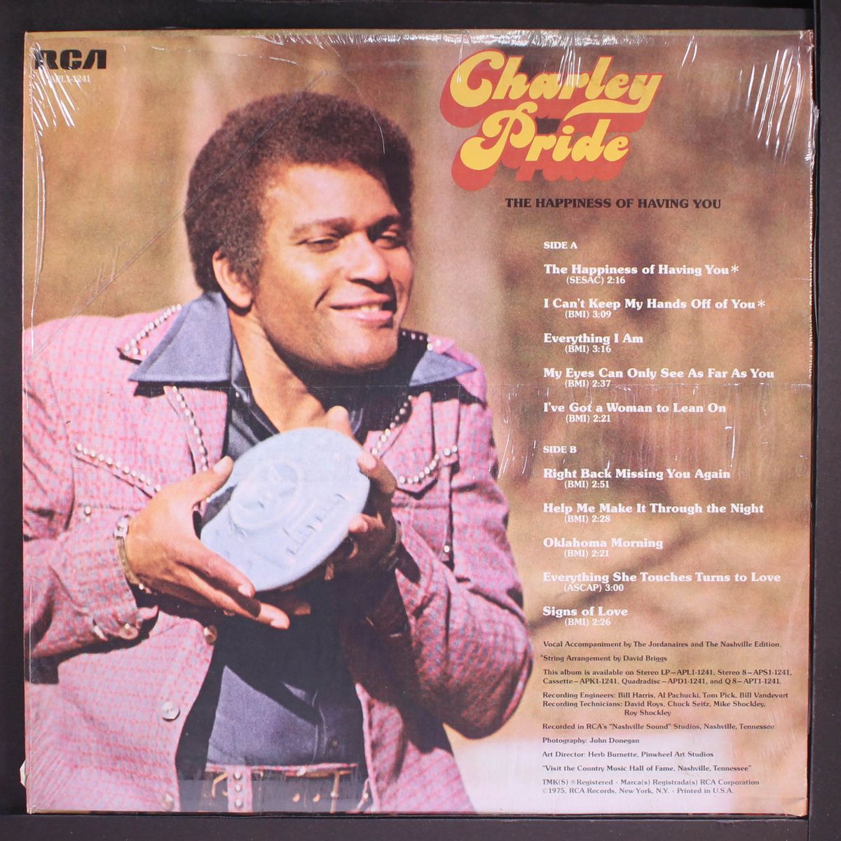 the happiness of having you by CHARLEY PRIDE