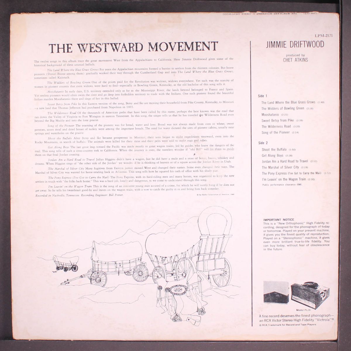 the westward movement by JIMMY DRIFTWOOD