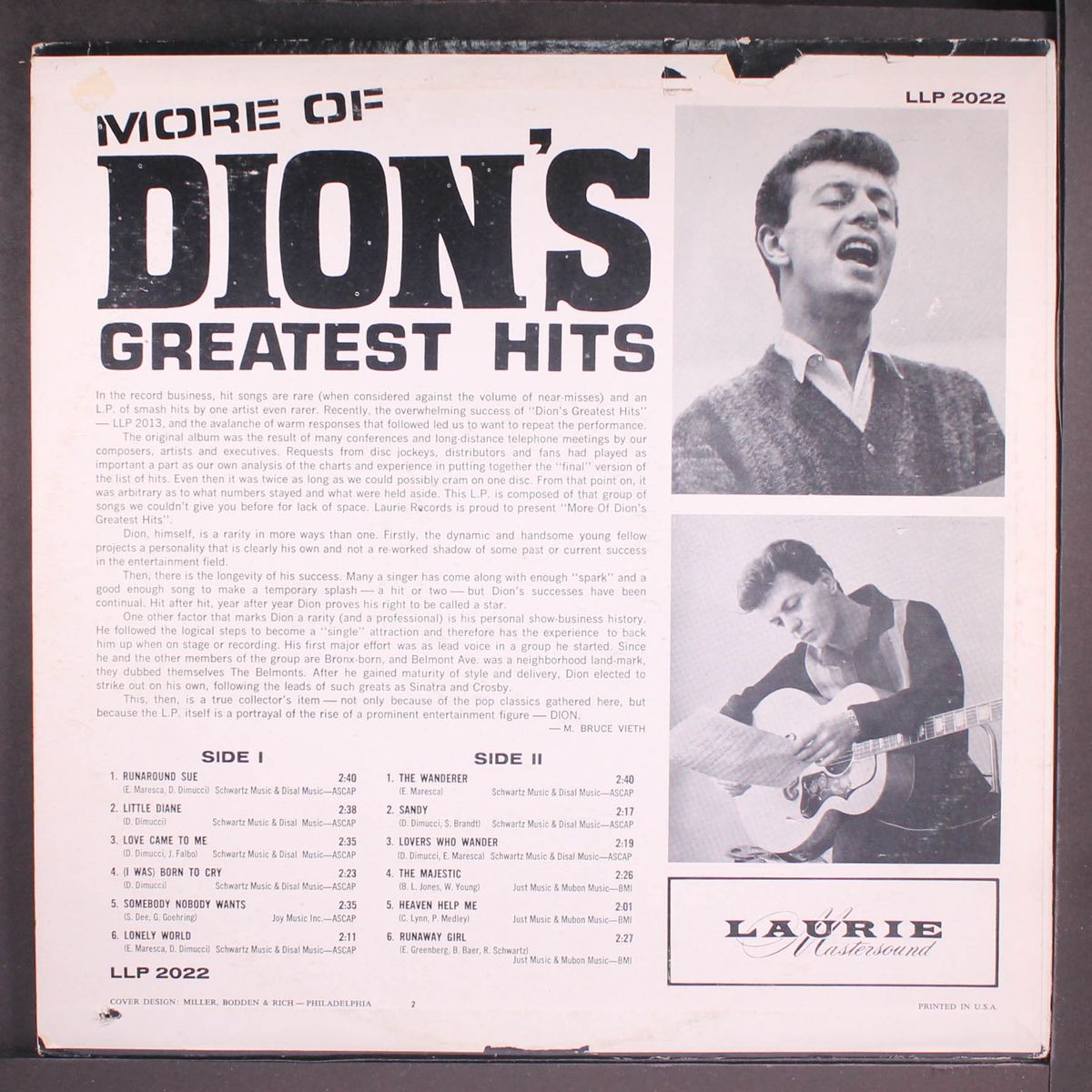 more of dion's greatest hits by DION