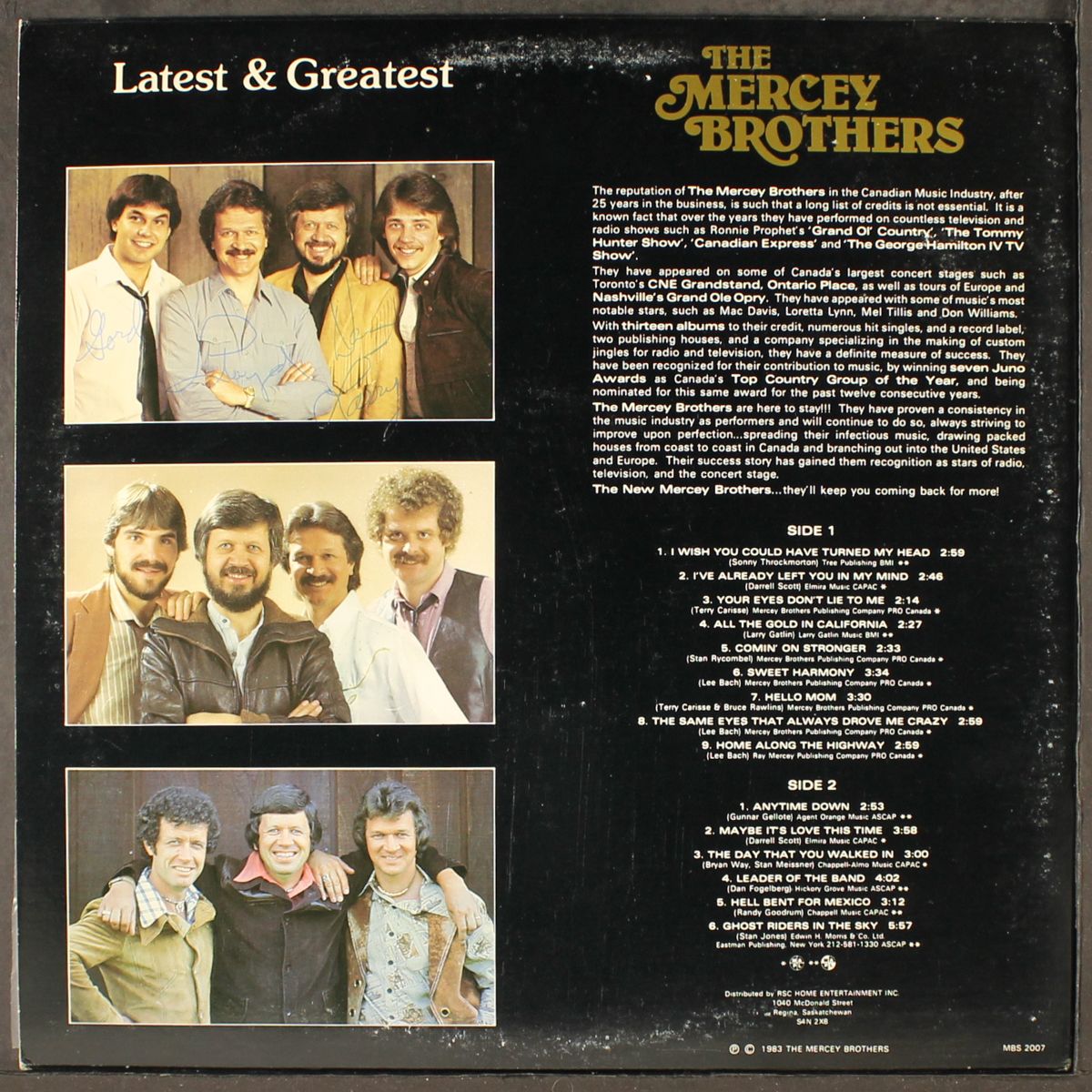 latest & greatest by MERCEY BROTHERS