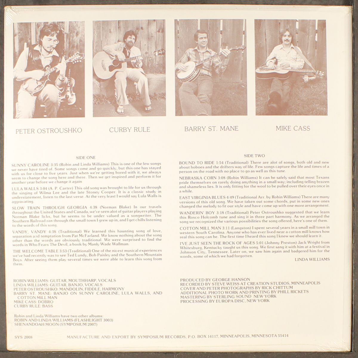 the welcome table by ROBIN & LINDA WILLIAMS