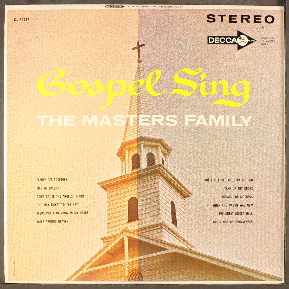 gospel sing by MASTERS FAMILY
