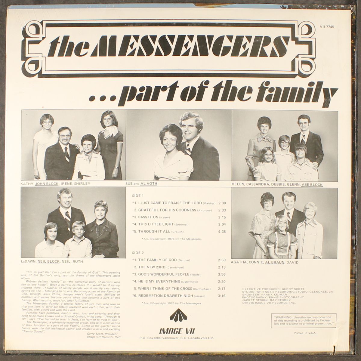 part of the family by MESSENGERS