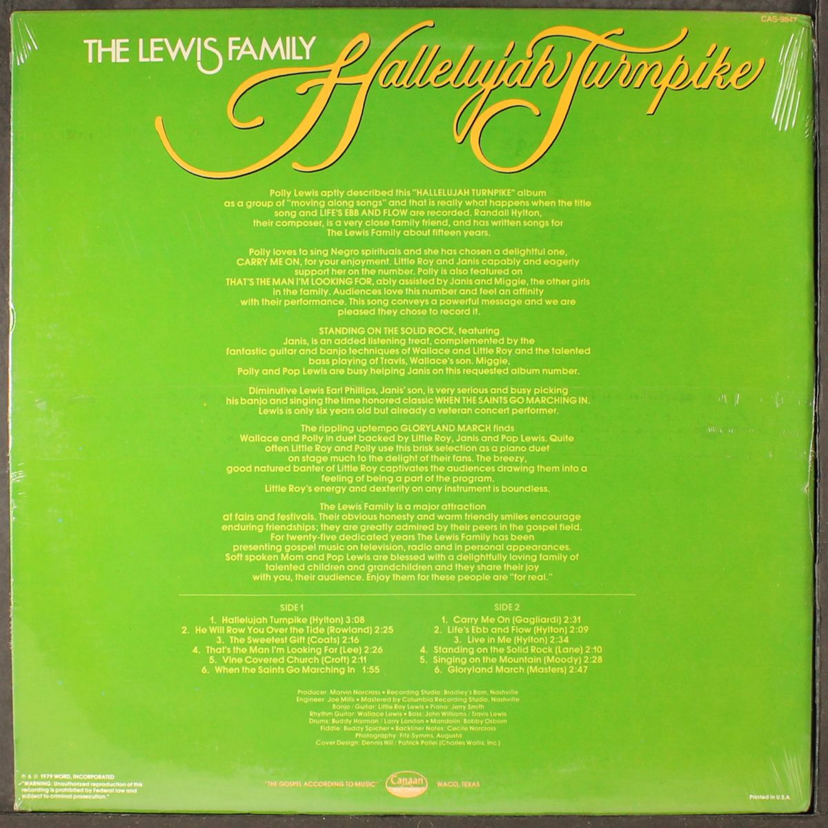 hallelujah turnpike by LEWIS FAMILY