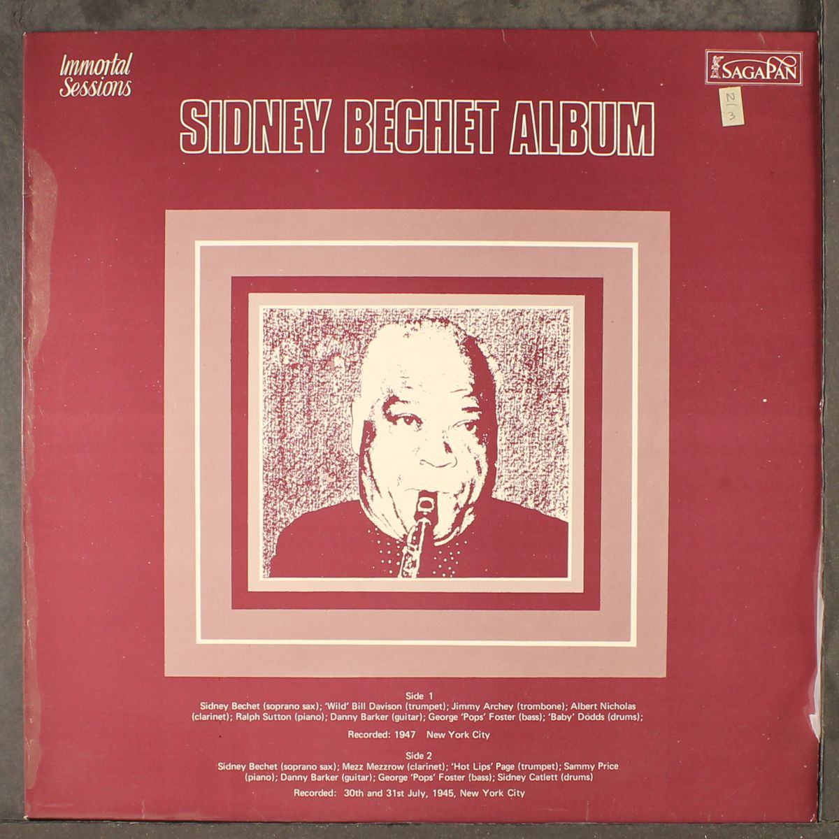 sidney bechet by SIDNEY BECHET