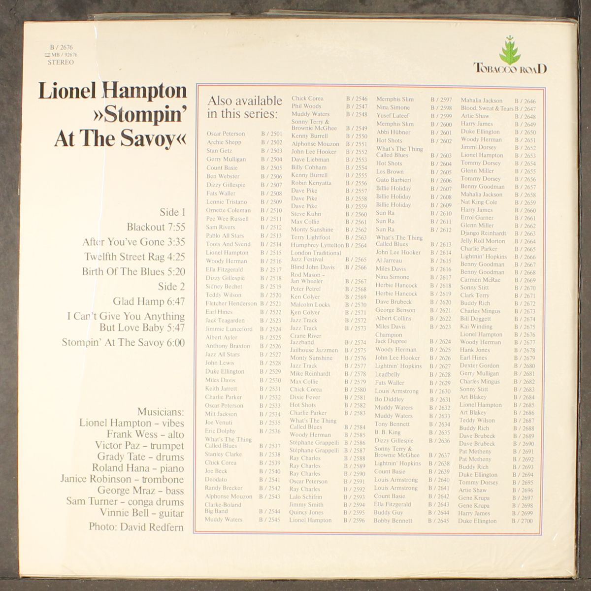 stompin' at the savoy by LIONEL HAMPTON