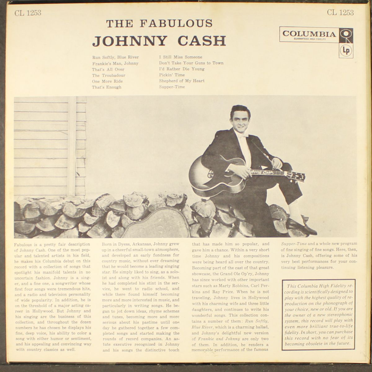 the fabulous by JOHNNY CASH