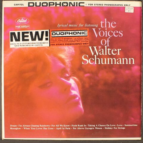 WALTER SCHUMANN