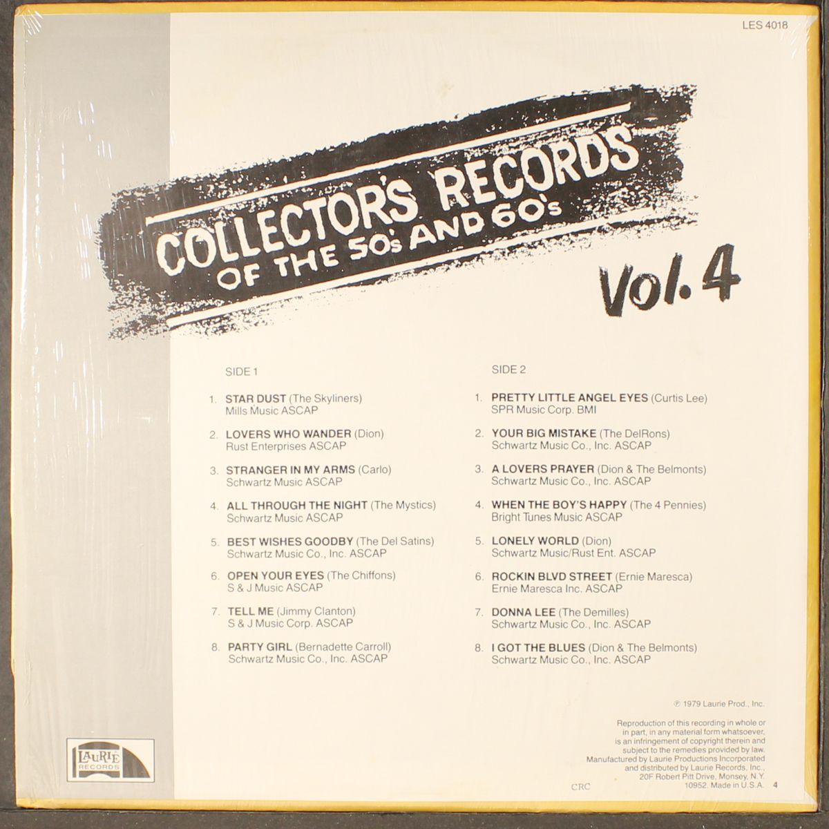 collector's records of the 50's & 60's, vol 4 by VARIOUS