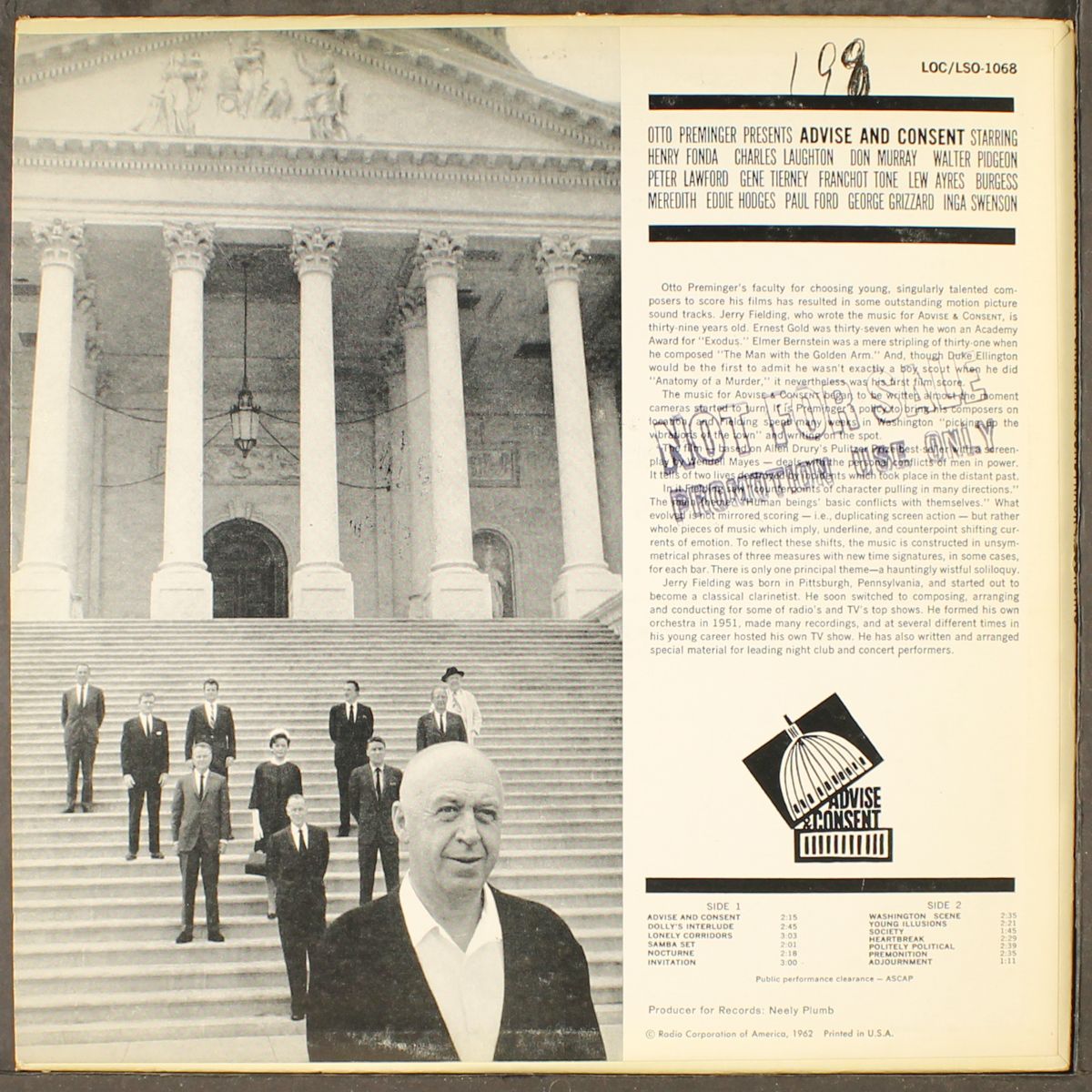 advise & consent by SOUNDTRACK