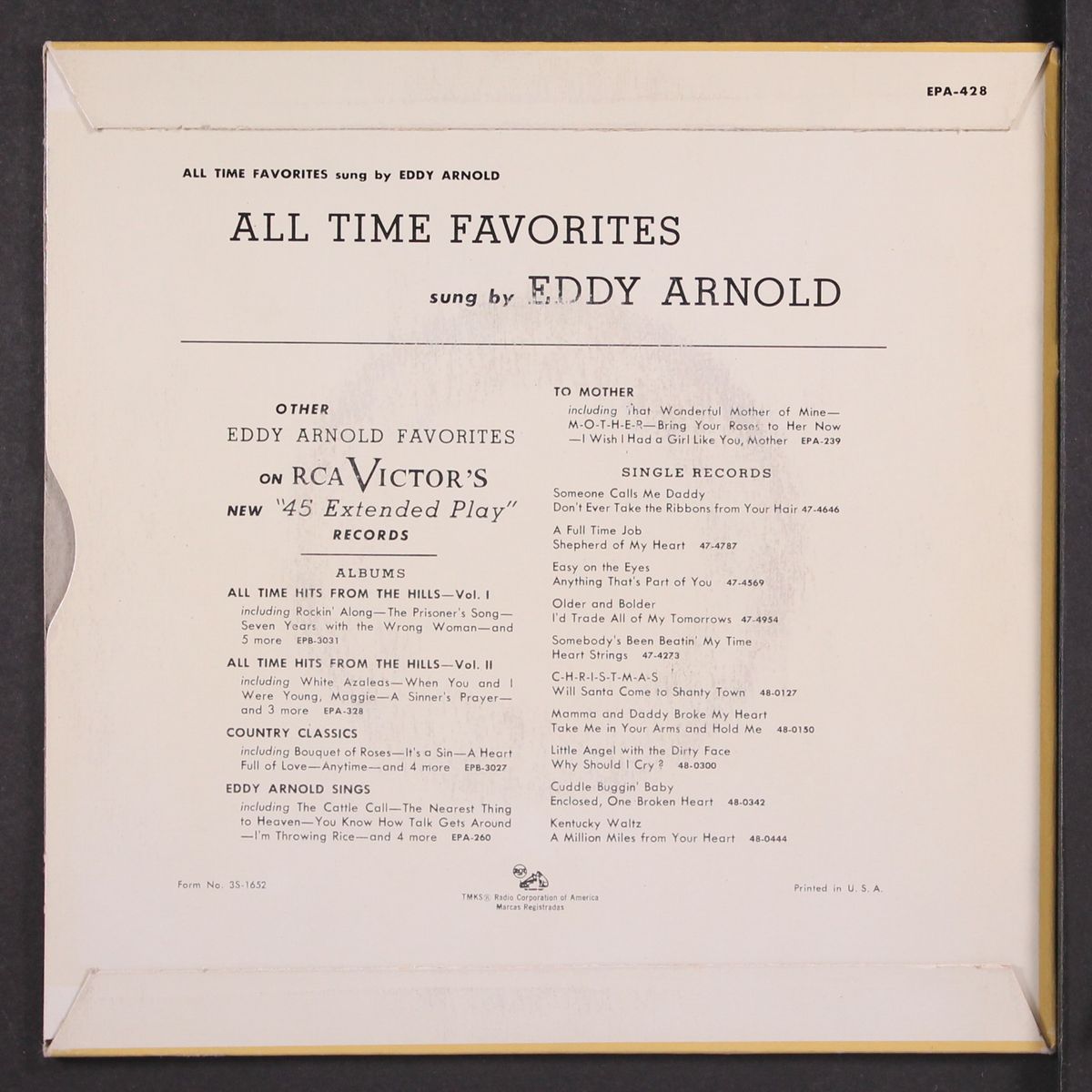 all time favorites, vol. 1 by EDDY ARNOLD