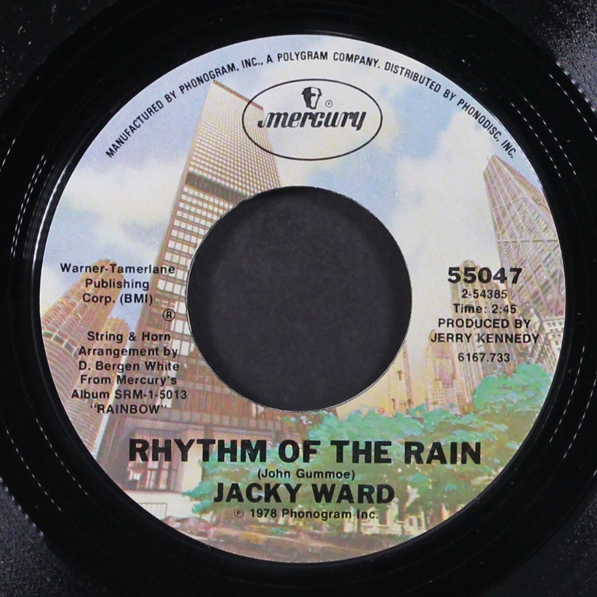 from me to you / rhythm of the rain by JACKY WARD