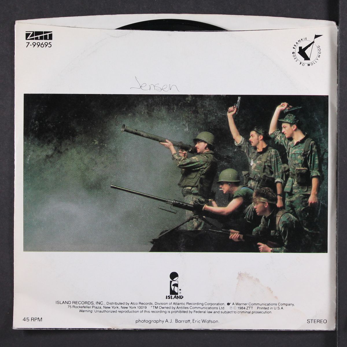 two tribes / one february friday by FRANKIE GOES TO HOLLYWOOD