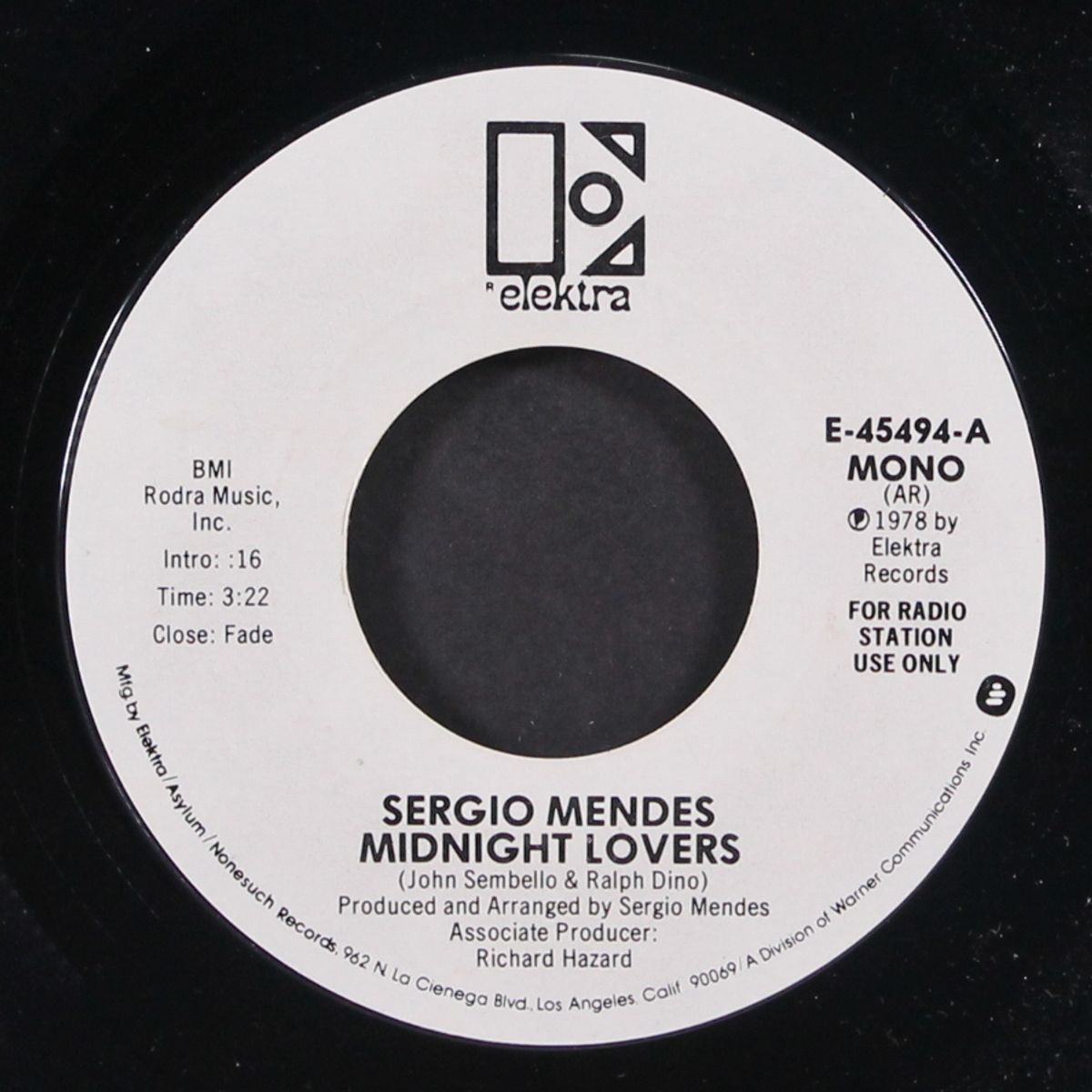 midnight lovers / mono by SERGIO MENDES