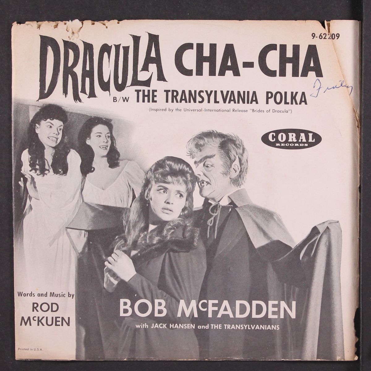dracula cha cha / the transyylvania polka by BOB MCFADDEN