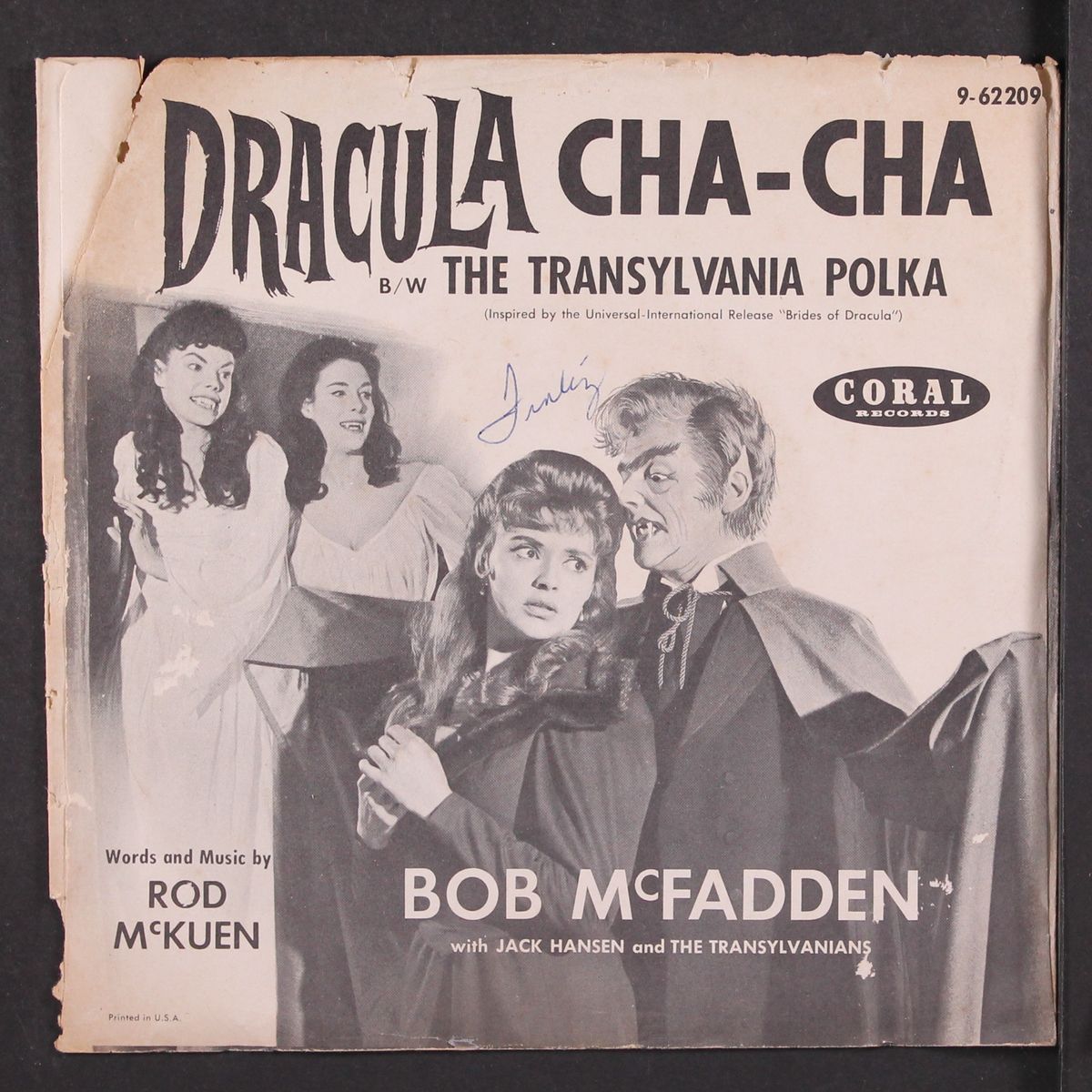dracula cha cha / the transyylvania polka by BOB MCFADDEN