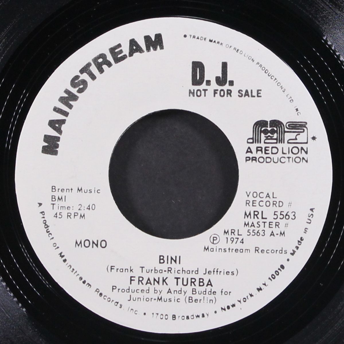 bini / mono by FRANK TURBA
