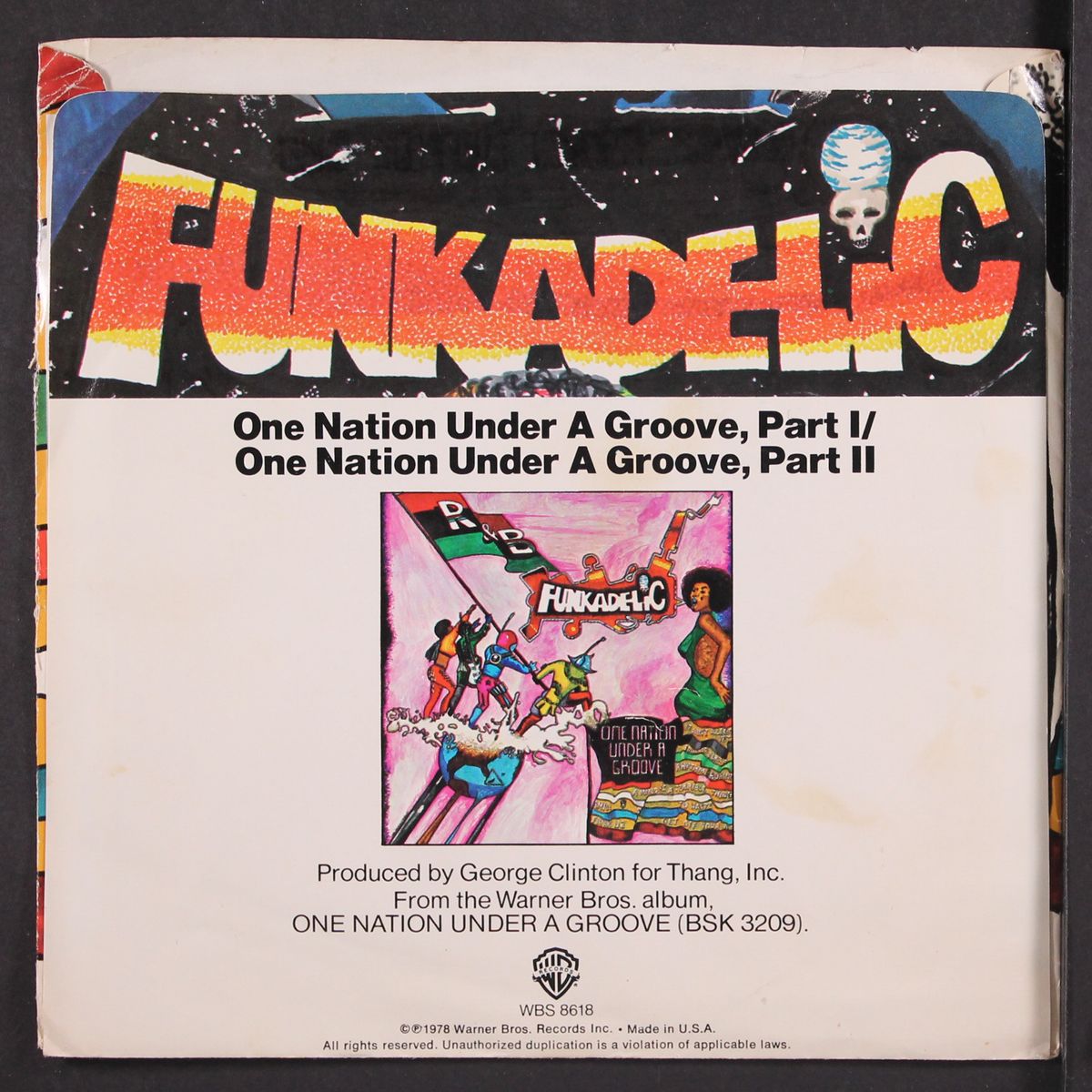 one nation under a groove / part 2 by FUNKADELIC