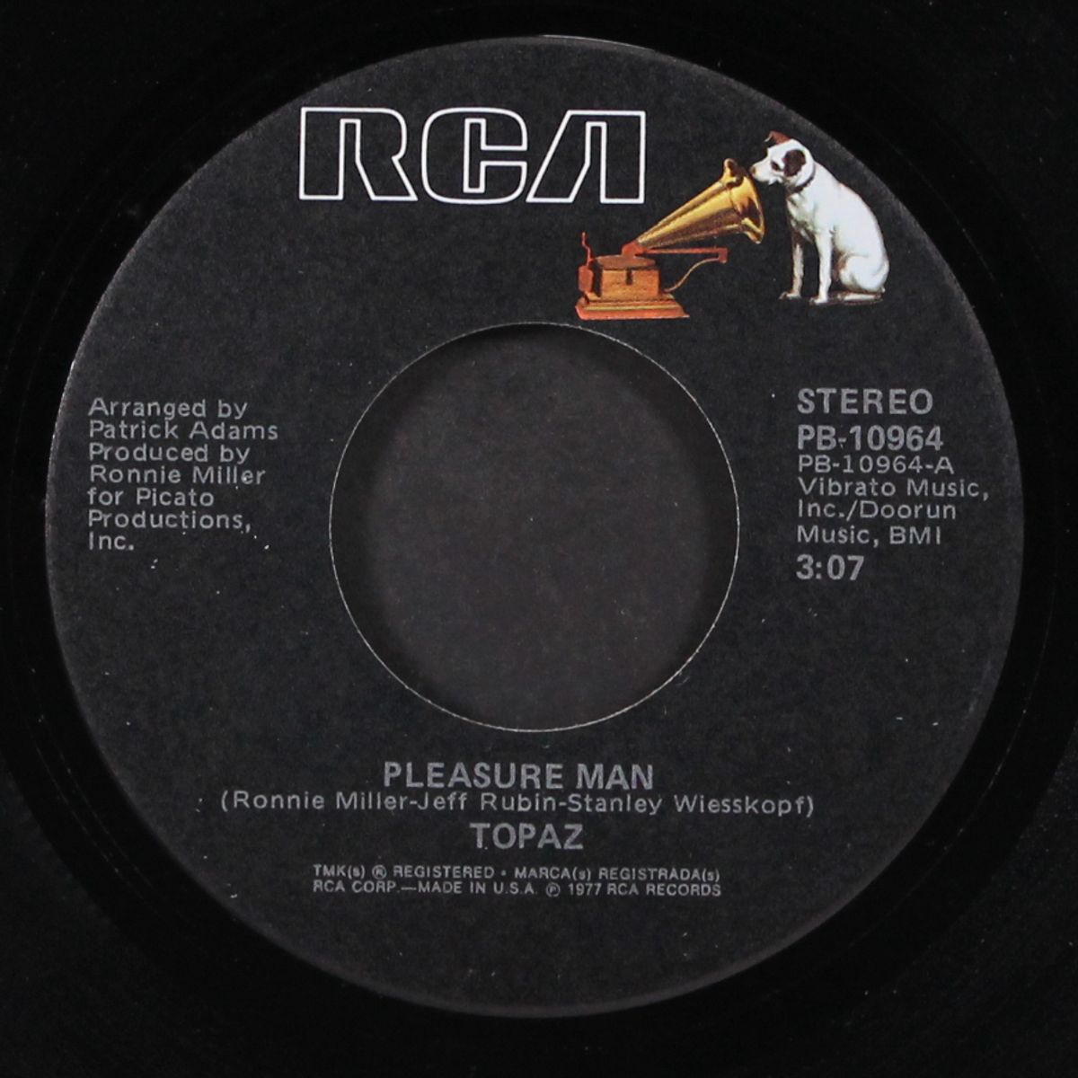 without you i'm through / pleasure man by TOPAZ