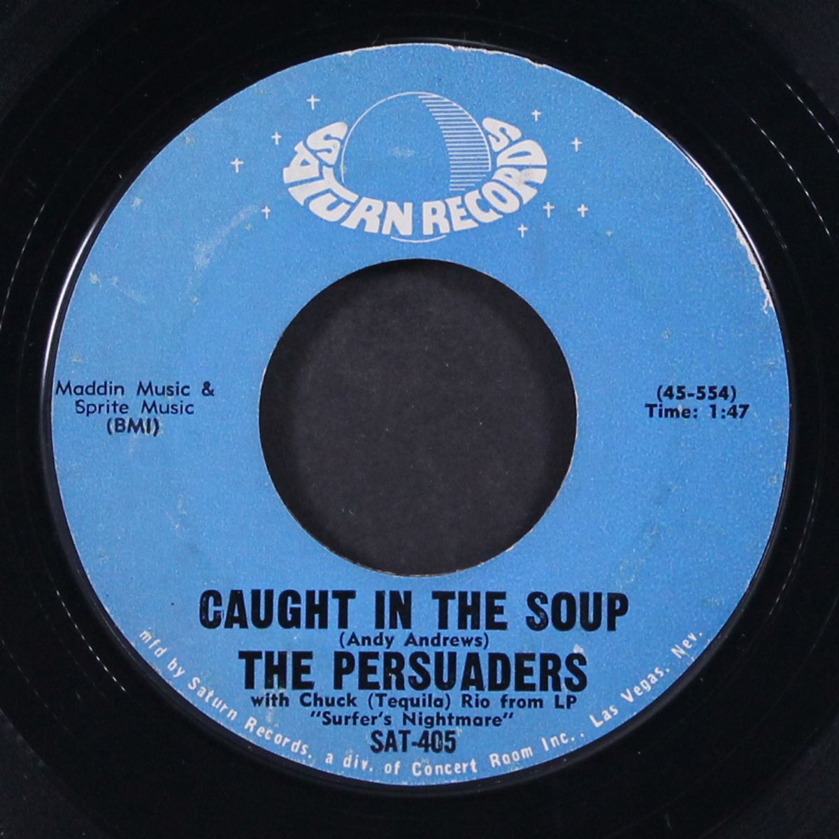 caught in the soup / gremmie bread by PERSUADERS