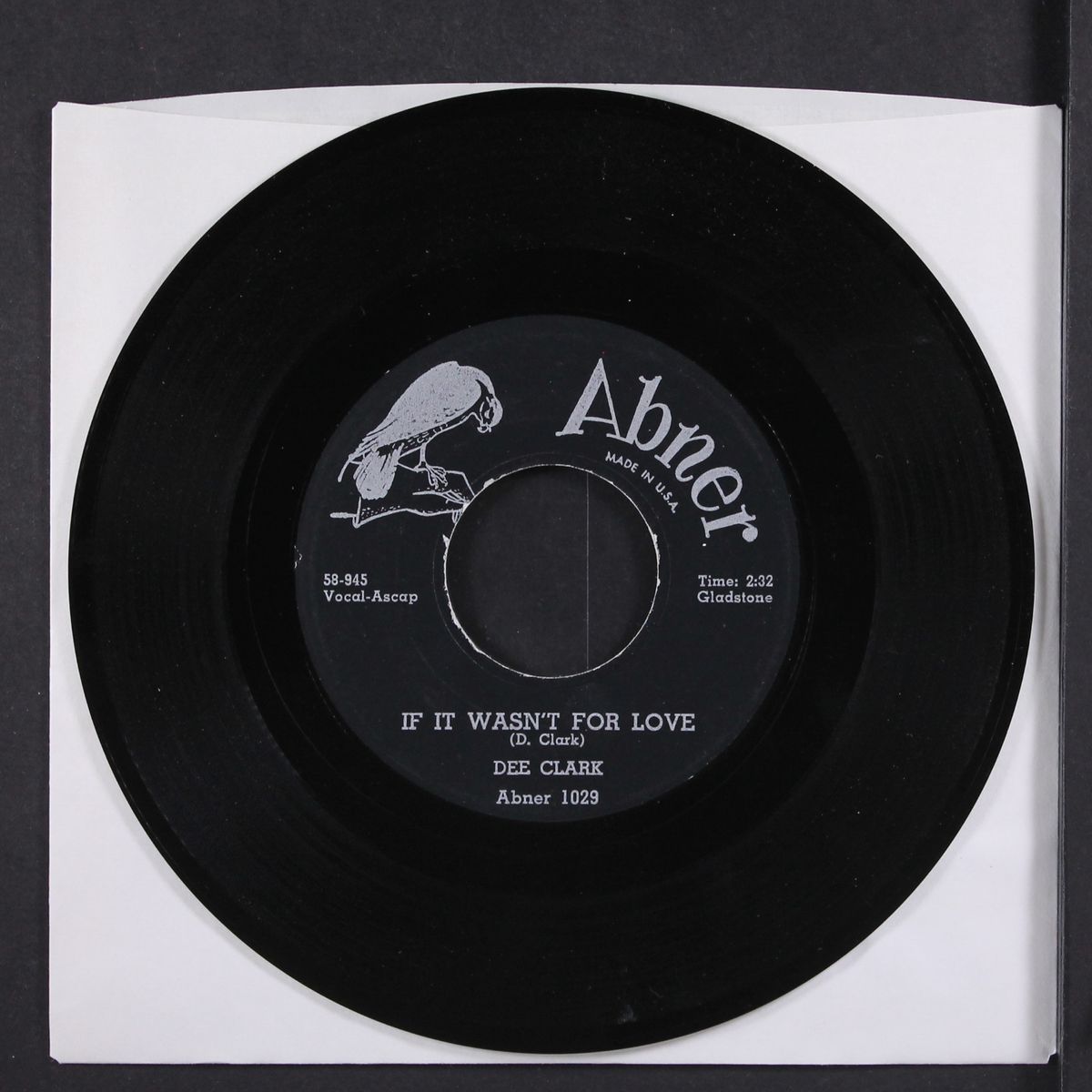 hey little girl / if it wasn't for love by DEE CLARK