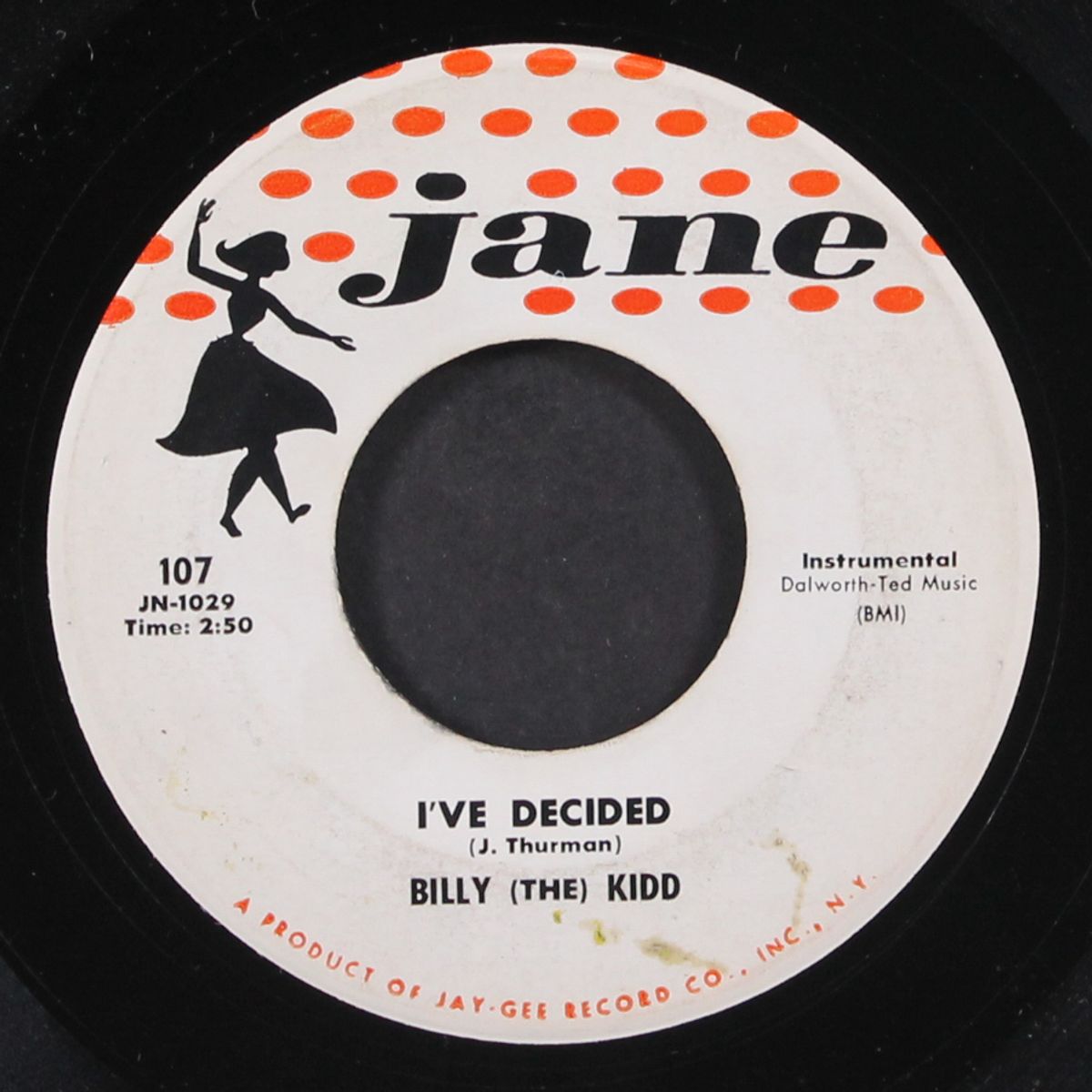 crazy guitar / i've decided by BILLY (THE) KIDD