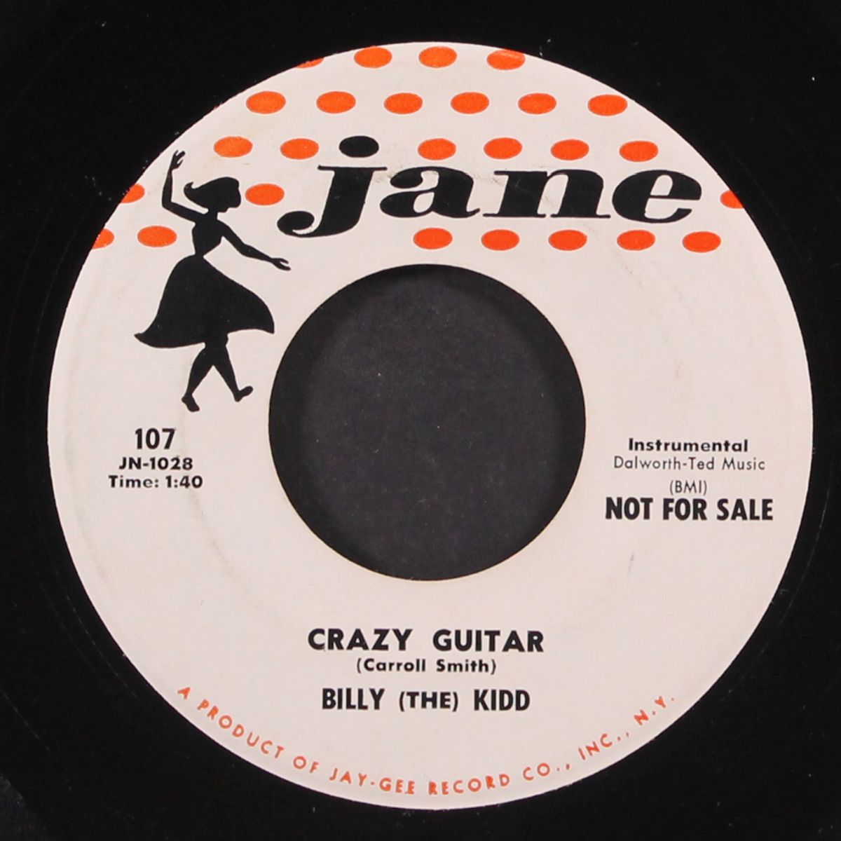 crazy guitar / i've decided by BILLY (THE) KIDD