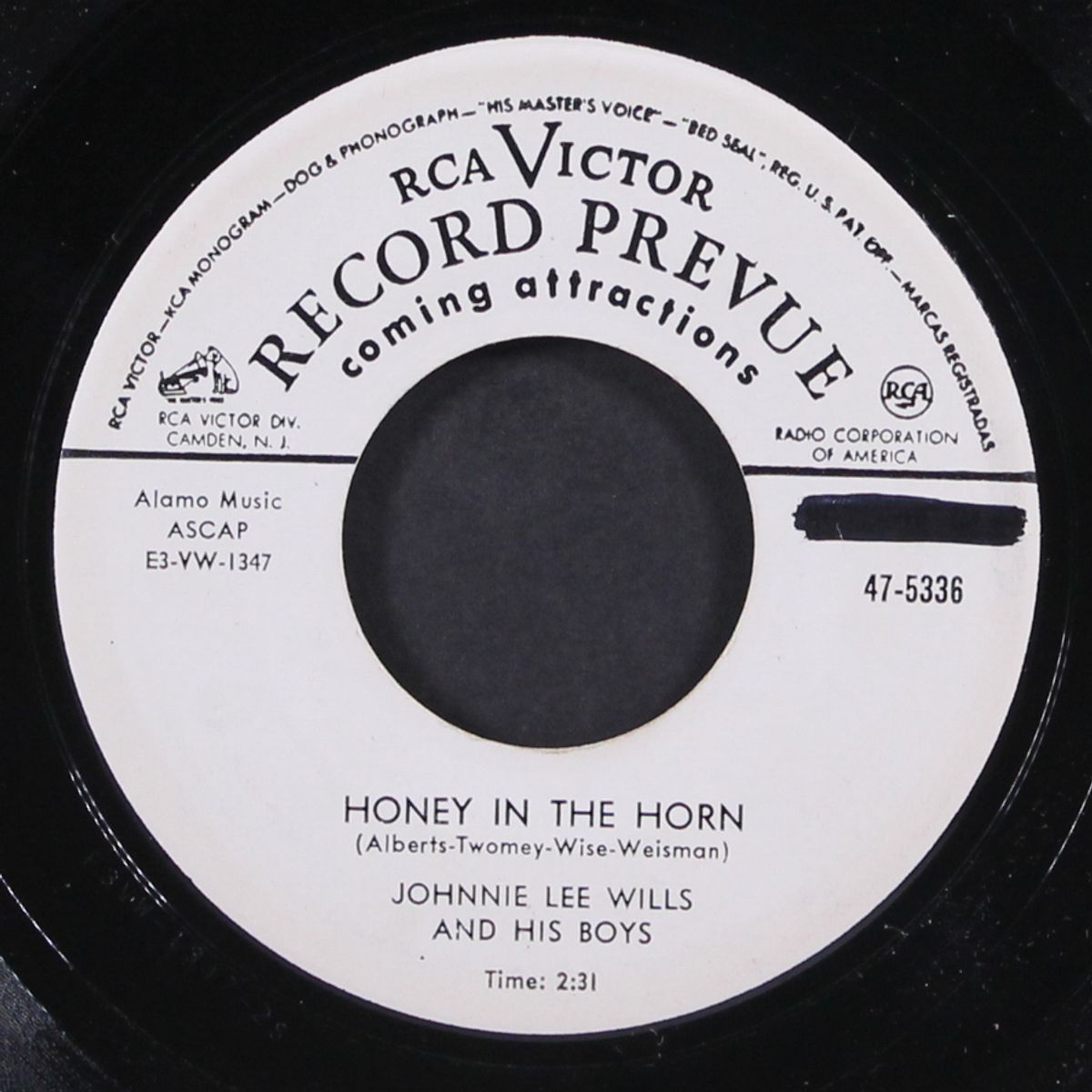 honey in the horn by JOHNNIE LEE WILLS