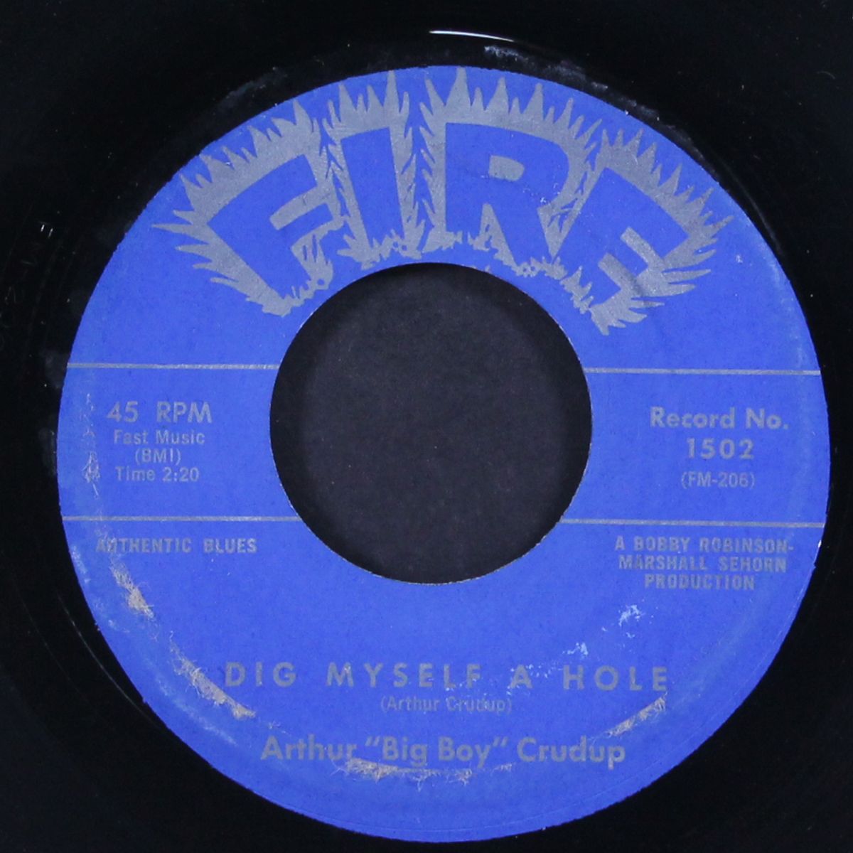 dig myself a hole / katie mae by ARTHUR 'BIG BOY' CRUDUP