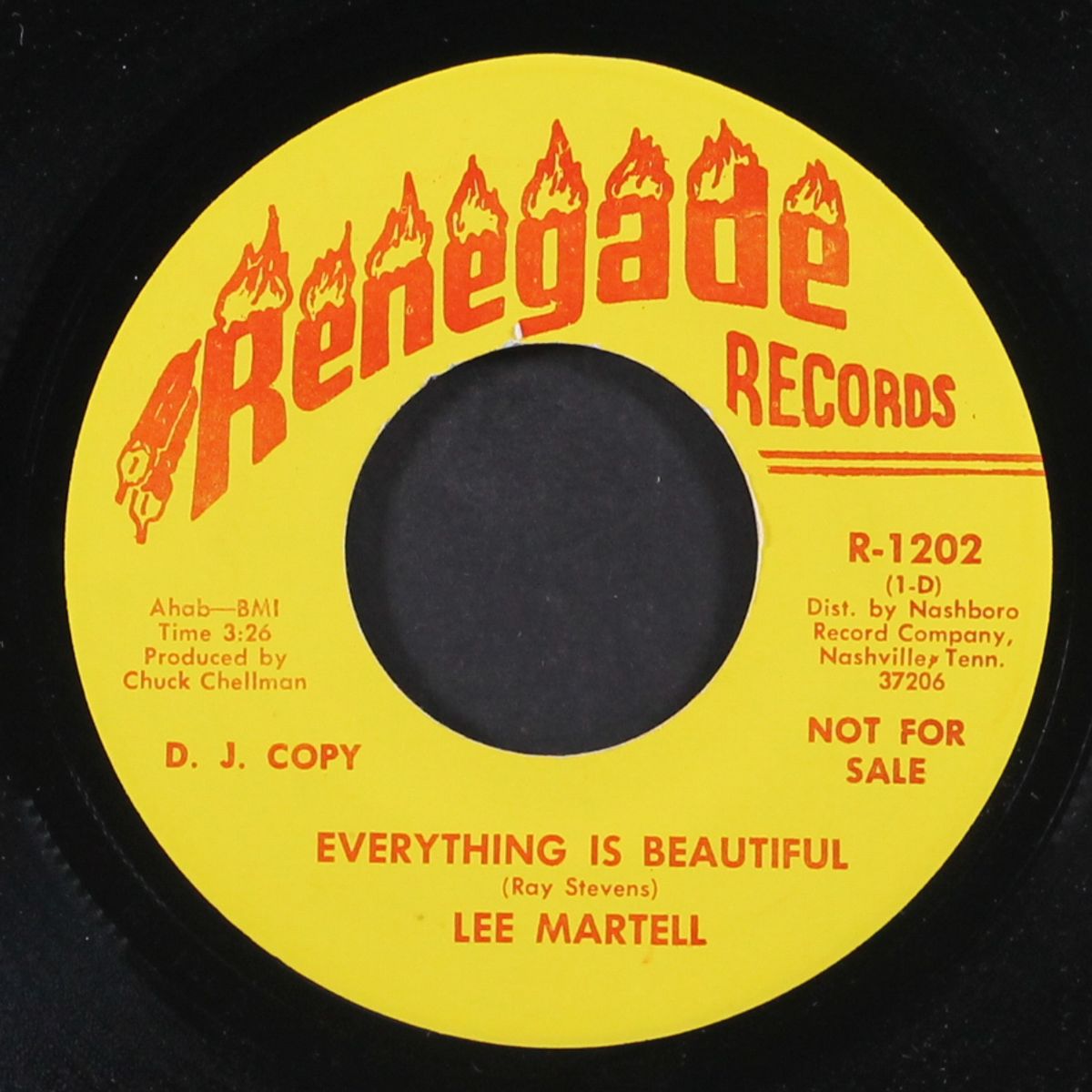 a house by the side of the road / everything is beautiful by LEE MARTELL