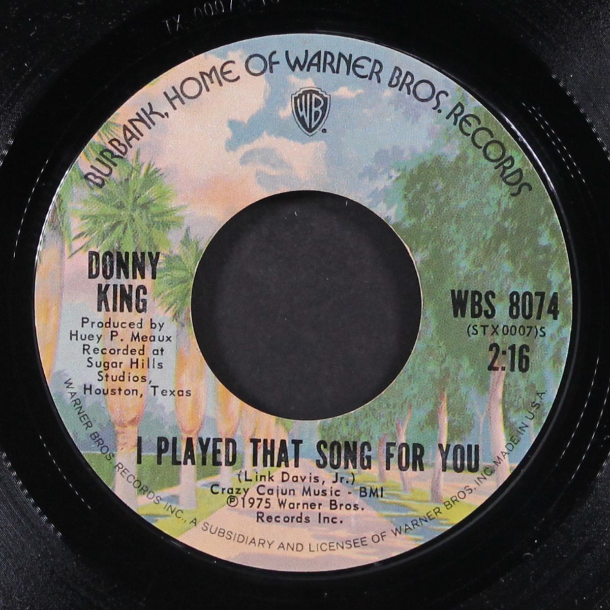 mathilda / i played that song for you by DONNY KING