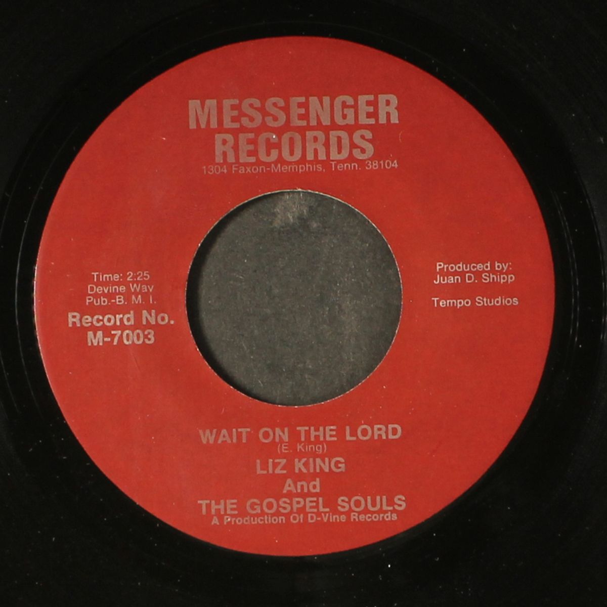 wait on the lord / i heard the voice by LIZ KING & GOSPEL SOULS