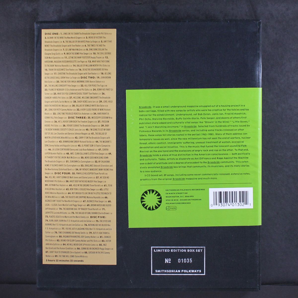 the best of broadside 1962-1988 by VARIOUS