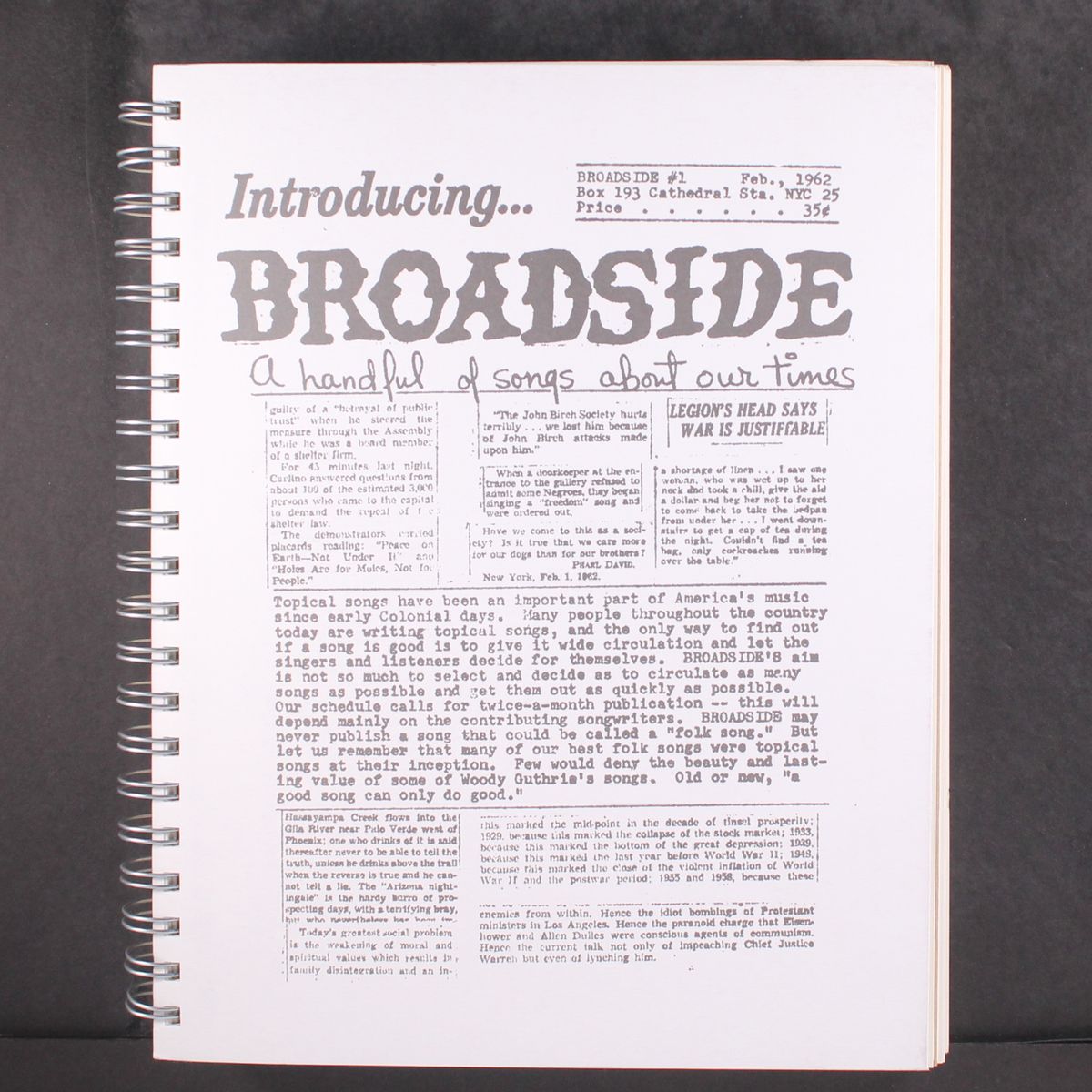 the best of broadside 1962-1988 by VARIOUS