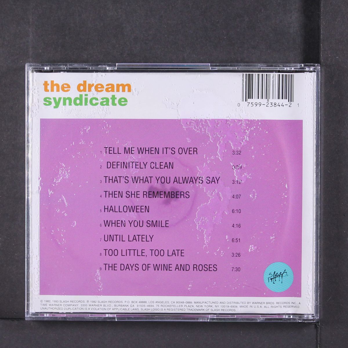 the days of wine and roses by DREAM SYNDICATE