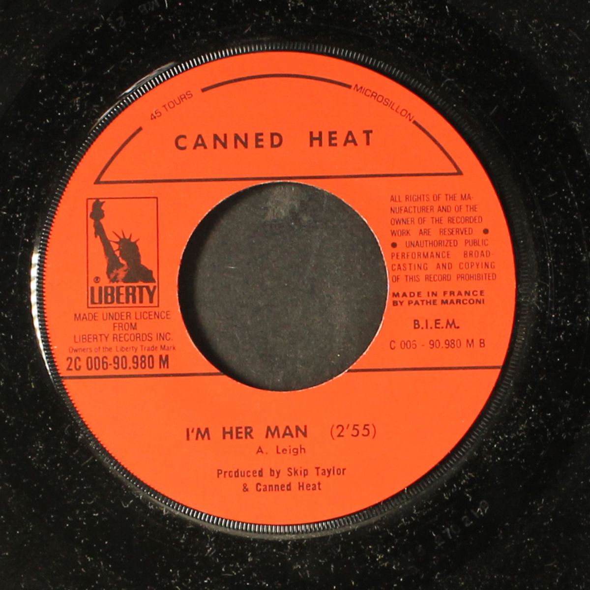 let's work together / i'm her man by CANNED HEAT