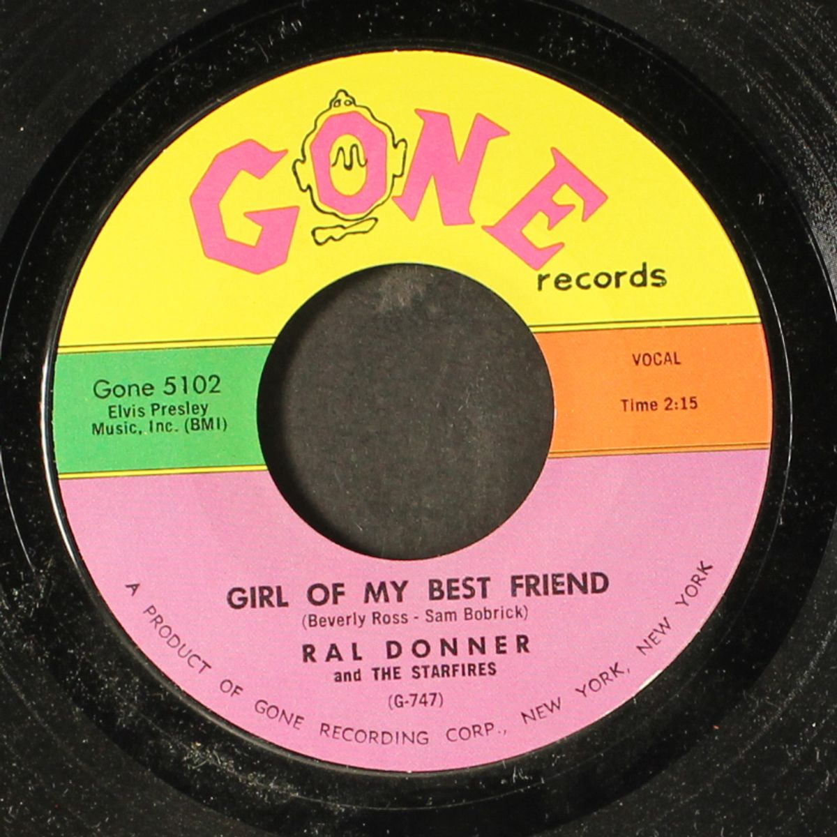 girl of my best friend / it's been a long time by RAL DONNER